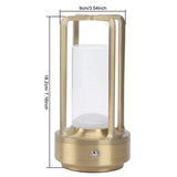 LED Night Light USB Charging Table Lamp Touch Control  Ambient Light for Bedroom Living Room Cafe Hotel Home Decor Gift