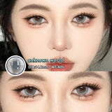 2Pcs New Colored Contact Lenses Grey Purple Lentillas Eye Beauty Pupilentes Soft Lens