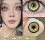 1 Pair Hot sales Color Contact Lenses with Diopter Myopia Eyes Halloween Cosplay Contacts Lens  Makeup Yearly