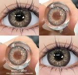 1 Pair Brown Color Series Contact Lenses for Eyes Fashion Natural Lenses High Quality Soft Lens Cosmetics Pupils Yearly