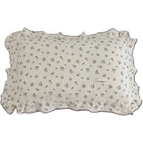 INS Ruffle Edge Gauze 100% Cotton Princess Pillow Case 30X50 48X74cm Breathable Pillowcase Decorative for Home Bedding Bedroom
