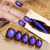 Brown Gold Cat Magnetic Eye Gel Polish 10ml  Autumn Water Light Magnet Crystal Soak Off Nail Art Varnish Manicure