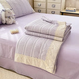 Bubble Cotton Summer Quilt Air Conditioning Quilt Soft Skin-friendly Lightweight Adults Single Double Home Textiles 200*230cm