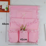Home Storage & Organization Multilayer Fabric Hanging Storage Bag for Door Wall Wardrobe Dormitory Creative Organizer