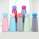 500ML INS Thermos Cup For Childrens Double Stainless Steel Vacuum Flasks Outer Camping Sports Drinkware Student's WATER BOTTLE