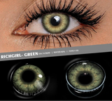 1Pair Colored Contact Lenses for Eyes Natural Eye Color Lenses Brown Eye Lenses Blue Contacts Yearly Green Contact Lens