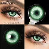 1pair/2pcs Colored Contact Lenses for Eyes Pink Contacts Purple Lens Cosplay Contact Lenses Blue Fashion Red Soft Lenses