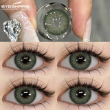 1 Pair Colored Contact Lenses for Eyes Natural Brown Contact Lenses Fashion Lenses Brown Eye Lens Softlenses