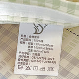 Pure Cotton Printed Student Bedding Set Single Queen Skin Friendly Bed Linens Skin Friendly Comforter Cover Set for All Seasons
