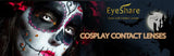 2Pcs Cosplay Contact Lenses Blue Anime Eye Lenses Halloween Red Makeup Beauty Pupils Purple Colored Eye Contacts Yearly