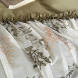 French Romance Large Lace Ruffles Princess Bedding Set 600TC Egyptian Cotton Duvet Cover Flat/Fitted Bed Sheet Pillowcases 4Pcs