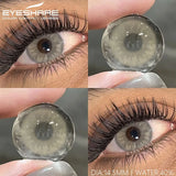 1 Pair Natural Blue Lenses Yearly Use Contact Lens Beauty Color Contact Lenses For Eyes Brown Contacts Gray Pupils Lens