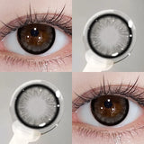 2pcs Contact Lenses for Eyes Big Black Lenses 14.5mm Myopia Beauty Pupils Soft Fashion Contact Lenses Fast Shipping