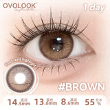Silicone Hydrogel Fixed Highlight Lenses Light Gray Colored Contact Lenses With Prescription For Women