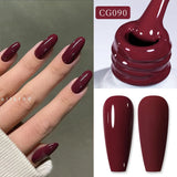 10ml Glitter Sequins Gel Nail Polish Shining Soak Off UV Semi-permanent Varnish Base Top Coat Hard Gel Design