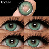 Color Contact Beauty Green Contact Lenses for Eyes Natural Lenses Blue Contacts for Women Eyes Makeup Gray/Brown Fashion