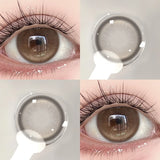 Chameleon Ice Blue Colored Contact Lenses 14.5mm Bold Color Eye Effect Daily Party Wear Daily Fashion Makeup Lens