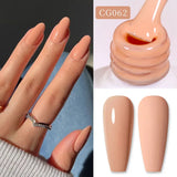 10ml Red Series Gel Nail Polish Winter Dark Red Glitter Nail Art Varnish Semi Permanent Soak Off UV LED Gel