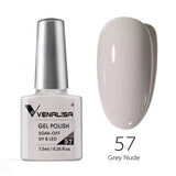 Nail Gel Polish 7.5ml HEMA/TPO FREE Red Sparkle Sequin Gel Nails Beautiful Semi Permanent Soak Off UV LED Gel Polish