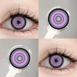 2Pcs Halloween Cosplay Color Contact Lenses for Eyes Crazy Red Anime Accessories Yellow Blue Pupilentes Fast Shipping
