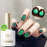 10ml Cat Magnetic Eye Gel Polish Glass Bead For Autumn Winter Crystal Semi Permanent Glitter Soak Off HEMA/TPO FREE