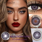 1pair Colorcon Contact Lenses for Eyes High Quality Soft Natural Contact Lenses Gray Beautiful Pupil Lens Blue Eye Lens