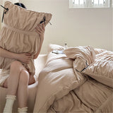 Fre Princ Sle Four-Piece Bedding Set Soft Skin-Care Fabrics Active Printing Warmth Retention for Everyone