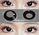1Pair Halloween Colorful Contact Lenses Anime Cosplay Eye Lenses Multicolored Lens Black Red Mesh White Yearly Contacts