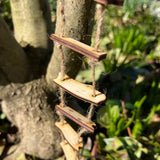 Wooden Plank Bridges, Rope Ladders, Home Courtyard Decoration, Fairy Garden Micro-landscape Shooting Props and Decoration