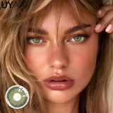 New Color Contact Lens Natural Pupils Green Lens Makeup Colored Pupils Gray Contact LensesCosmetics Natural Pupils