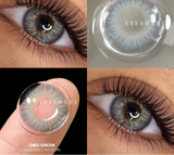 2pcs Natural Color Contact Lenses for Eyes Blue Eye Lenses Gray Pupils Lens Brown Lenses Yearly Cosmetic Green Contacts