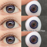 2pcs Big Purple Contact Lenses for Eyes Fast Shipping Big Blue Lens Enlarging Pupil Beauty Eye Color Lens for Party