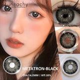 1pair Colorful Contact Lenses Brown Lenses Fashion Makeup Pupil Eyes Lens Cosplay Cosmetic Lens Yearly Use Eye Contact