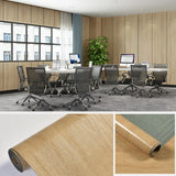 3/10m Wood Grain PVC Floor Stickers Self-adhesive Waterproof Living Room Bedroom Cabinet Stickers Home Thickening