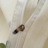 3-piece 100% cotton bedding set Plants printing 1 duvet cover and 2pcs pillowcases (no padding), suitable for bedroom guest room