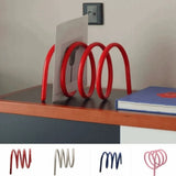 Fashionable Accessories Spiral Bookcases Dopamine Color INS Book Racks Modern Creative Bookshelf Tabletop