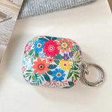 Korean Blossoms Flowers Earphone Case For Samsung Galaxy Buds 3 Pro FE Core Cases for Galaxy Buds 2 Live Pro Protective Cover
