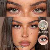Color Contact Lenses For Eye Natual Brown Contacts Lens Beauty Makeups Blue/Green/Gray Pupils for Dating and Party