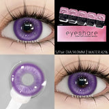 1 Day Lens Colored Contact Lenses for Eyes 5 Pairs Daily Lens Cosplay Contact Lenses Blue Eye Contacts Purple Lenses