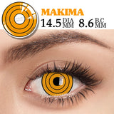 1 Pair Halloween Cosplay Contact Lenses  Rubi Ruby Cosplay Pink Lenses Purple Anime Lenses