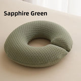 Professional Salon Use round Face Pillow Massage Bed Hole Pad Removable Cover Neck Shoulder Back Massager U-Shaped Pillow