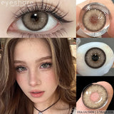 1 Pair Color Contact Lenses for Eyes Cosmetic High Quality Blue Lenses Green Contact Fashion Cosmetic Eye Contacts