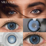 2Pcs Myopia Color Contact Lenses for Eyes with Diopters High Quality Beautiful Pupil Eyes Makeup Lens Fast Shipping