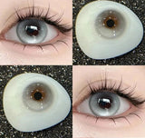  2PCS Colored Beautiful Pupil Contact Lenses Myopia Cosmetic for Artificial pupil Degree lens Prescription Yearly