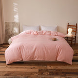 New Quality Brushed Single Duvet Cover Skin-friendly and Breathable Striped Checkered Quilt Cover