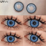 Color Contact Lenses for Eyes Korean Lens Natural Lenses Brown Lenses Blue Eye Contact Brown Big Eyes  Color Lens Eye