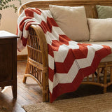 Two-Tone Wavy Knit Throw Blanket Suitable For Bedroom Sofa Luxury Blanket All Season Hollow Out Bed Cover Homestay Decoration