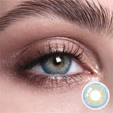 Colored Contact Lenses Lalens Chrome Brown Wild Cat Blue Green Gray Pairs Luster Color Contacts Eye Lens Eyes Half Year 2Pcs