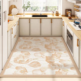 Small Fresh Style Kitchen Floor Mat PVC Leather Non-slip Balcony Rug Home Oil-proof Waterproof Impermeable Carpet Ковер Tapis 러그