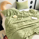 Pink Tulip Jacquard Blanket Flower Gifts for Girls Women Floral Throw Blankets Soft Warm Cozy Fleece Blanket for Couch Sofa Bed